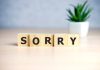 The Weight Of Sorry sorry